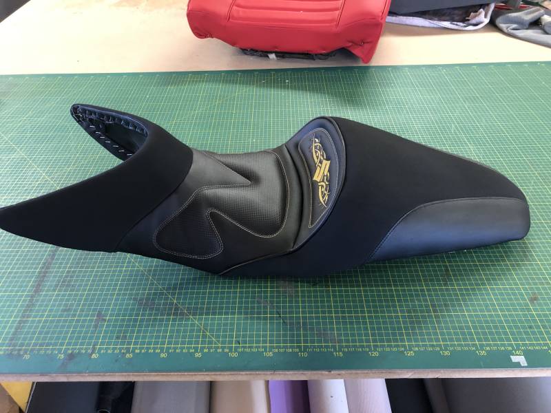 Nouvelle selle après modification des 2 parties 