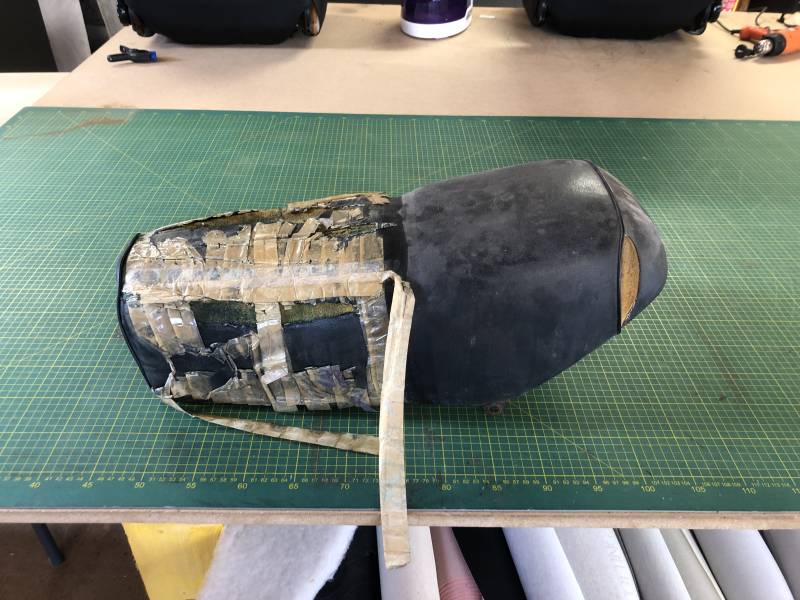 Selle 125 DTMX avant