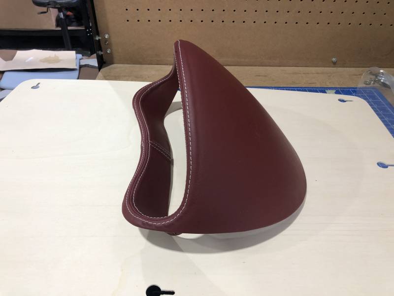 Changement de revêtement sur casquette de compteur