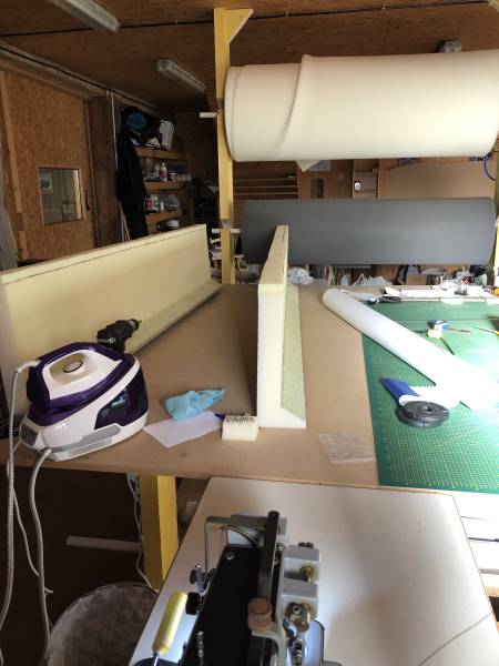 Protections réalisées sur supports bois avec ajout de mousse fermes