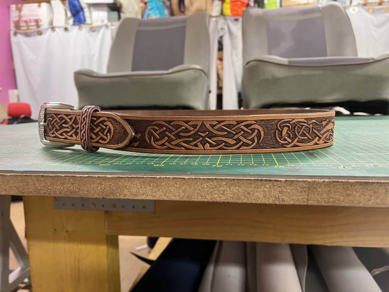 Ceinture motif viking