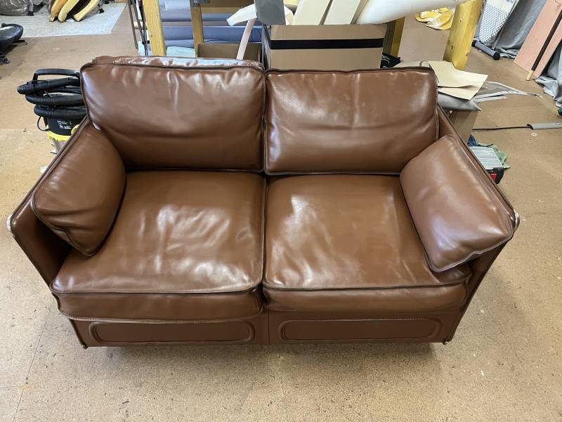 Rénovation canapé en cuir 