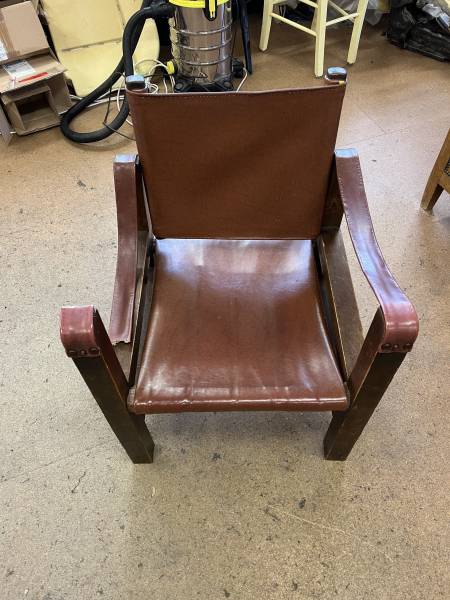 Fauteuil Safari avant réfection