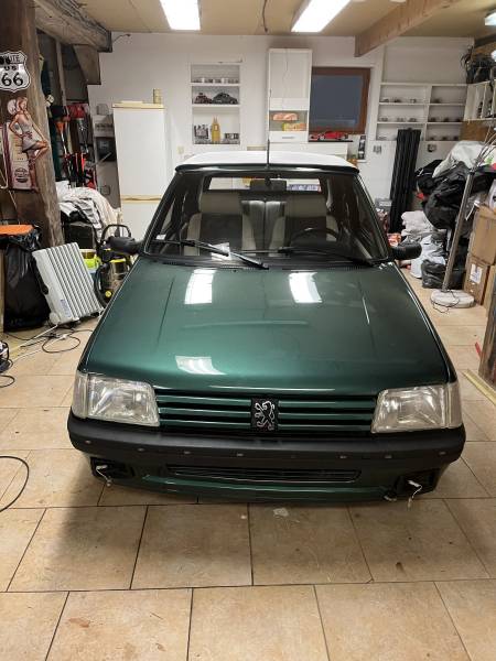 Remplacement capote vinyle 205 Roland Garros 