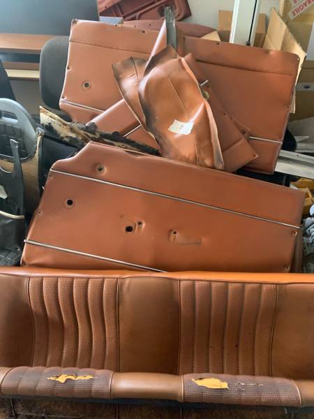 Intérieur d'origine Alfa Roméo coupé Bertone