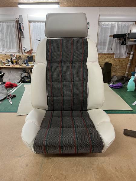 Réfection siège de 205 Roland Garros